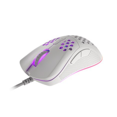 Genesis | Gaming Mouse | Wired | Krypton 555 | Optical | Gaming Mouse | USB 2.0 | White | Yes - 3